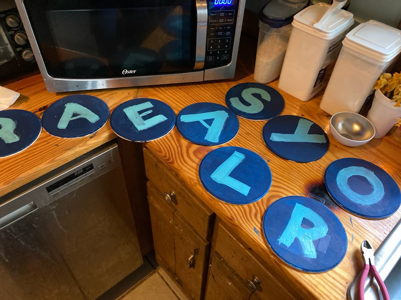 Wooden name plaque by Kitty’s Craft Corner